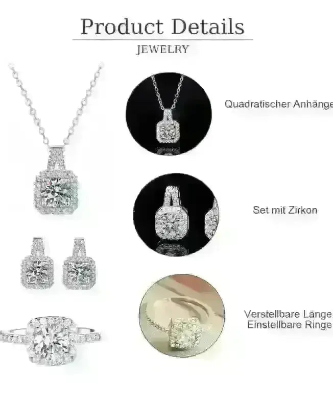 Kurokku conjunto de joyas
