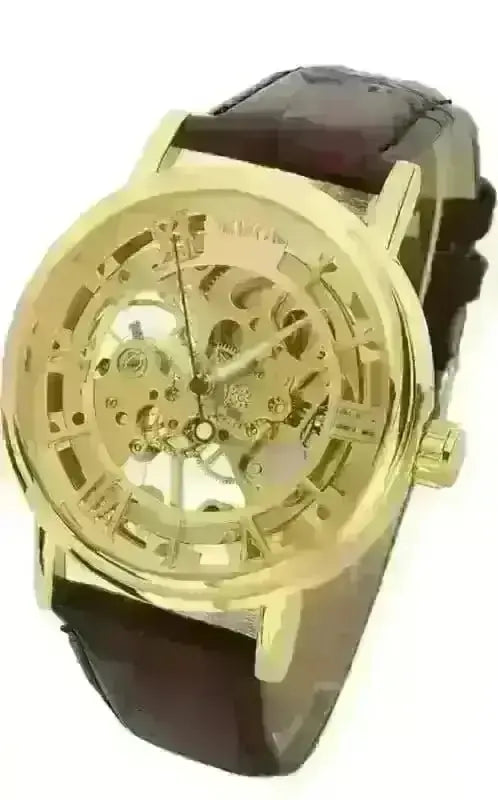SEWOR - skeleton reloj cuarzo hombre.