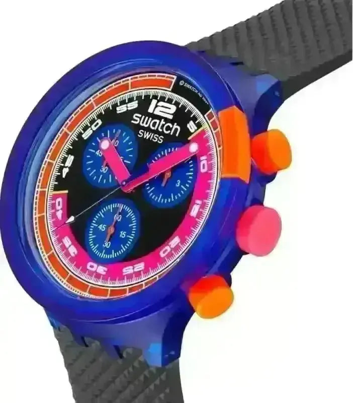 Swatch Montre Neon Party TO The MAX cronógrafo hombre.