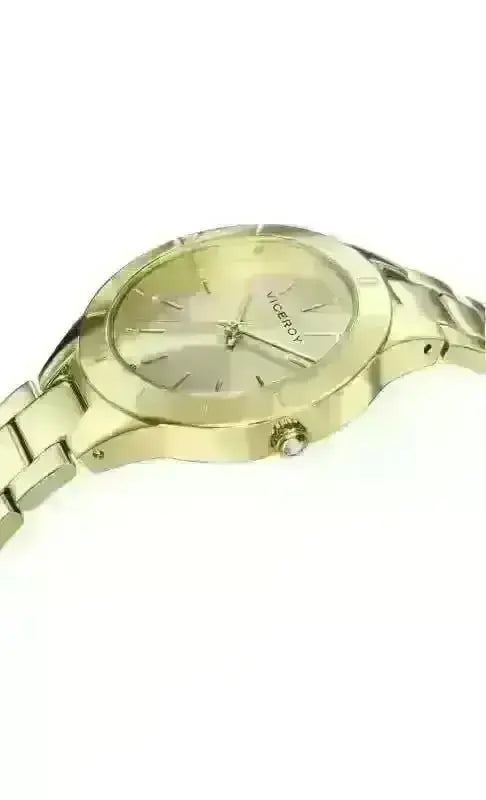 Viceroy 401056-27 Acero IP Dorado reloj cuarzo mujer.