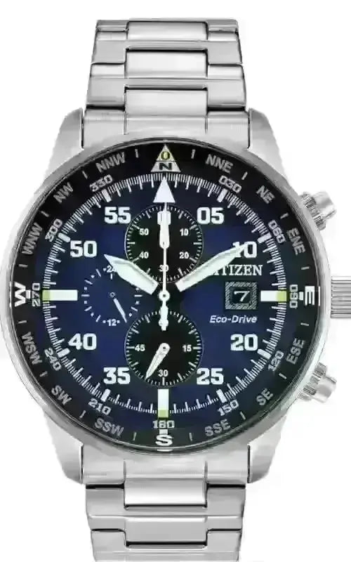 Coticen Eco-Drive solar. Cronógrafo hombre