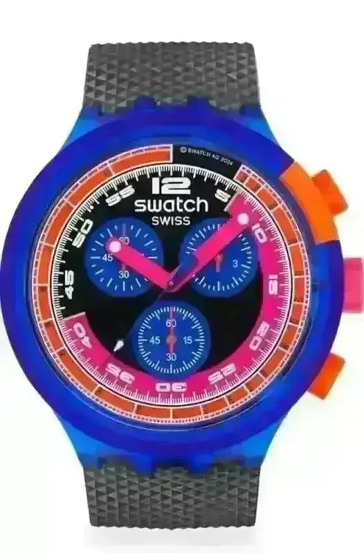 Swatch Montre Neon Party TO The MAX cronógrafo hombre.