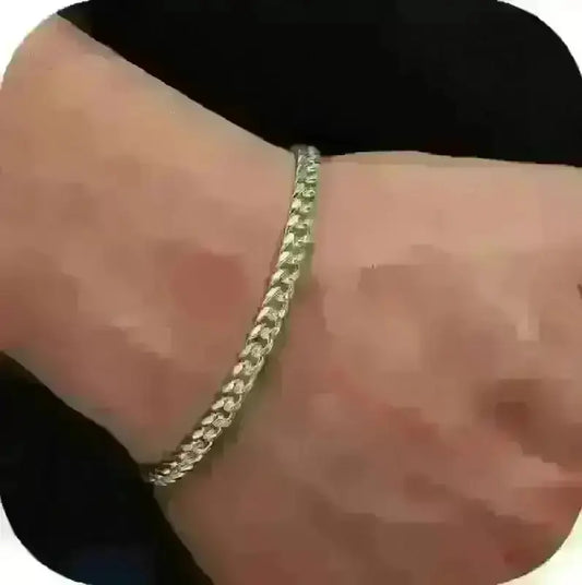 Yadoca pulsera de plata hombre
